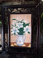 Quadro orientale ceramica