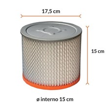 FILTRO CENERE LAVABILE per