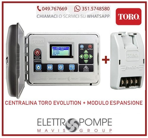 Toro evolution centralina - toro,