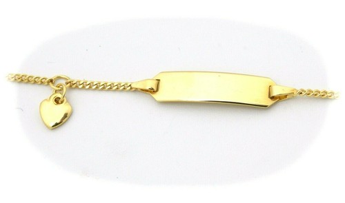 Braccialetto oro 333 piatto - braccialetto, d'oro