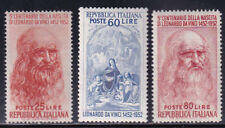 T715  REPUBBLICA – Leonardo, serie n. 686/688 – MNH**