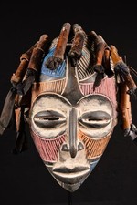 Vecchio Maschere Chokwe Dr Del