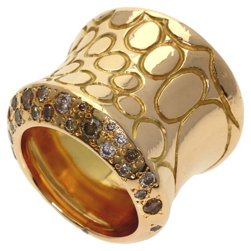 Anello pomellato cocco marrone - pomellato,