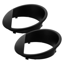  2 pcs rivestimento per fari in plastica rivestimento da 7 pollici di lampada