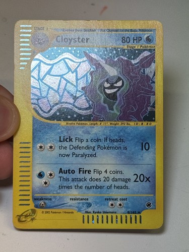 Pokemon expedition cloyster - pokemon,