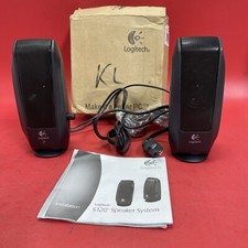 set of 2 Logitech speakers for