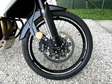 Strisce adesive 17-21 x cerchi moto compatibili Triumph Tiger 800 XCx 2018-2020
