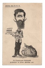 D MORER . Grève des PTT . Le
