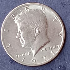 Usa half dollar 1971 kennedy - half,