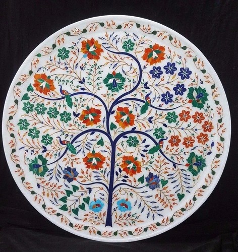 Tavolo rotondo pietra - rotondo, 36"