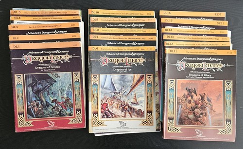 Tsr dragonlance dl1 dl16 - tsr, ad&d