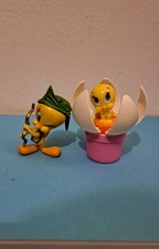 Titti E Silvestro Due Figure Vintage Pulcino Titti