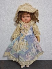 Bambola antica anni 20_40 circa vestiti originali 