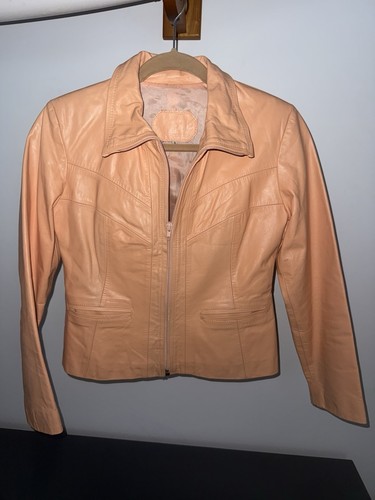 Giacca pelle argentina vintage