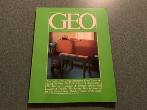 Geo magazine november - november,