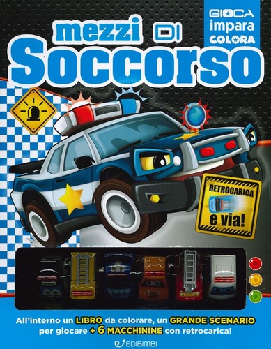 Libro colorare mezzi di - libro,
