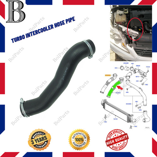 Tubo intercooler turbo - , per