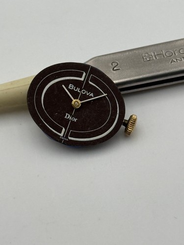 Bulova dior 58d - , rare