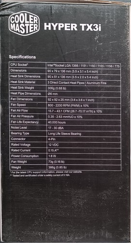 Cooler master hyper - cooler,
