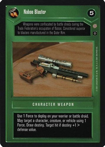 Naboo blaster coruscant - -,