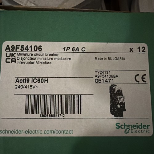 Box 12x schneider electric - box,