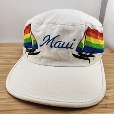 VTG Maui Painters Hat, Rainbow