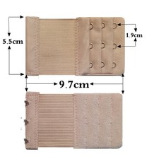 6 Pezzi Fibbia Elastica