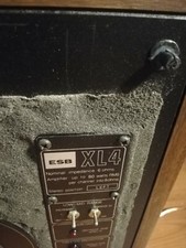 Casse acustiche esb LX4 vendo per esubero con componenti originali 