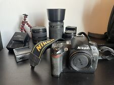 Nikon F50 E D70s e tre obbiettivi 70mm-300mm, 35mm-80mm, 18mm-70mm
