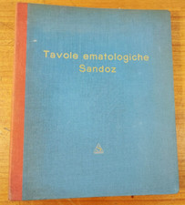 TAVOLE EMATOLOGICHE SANDOZ EMATOLOGIA MORFOLOGICA GENERALE / SPECIALE /44 TAVOLE