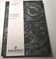 RARE VINTAGE  AUDEMARS PIGUET ROYAL OAK OFFSHORE CAL 2835 BOOKLET 2007 CIRCA