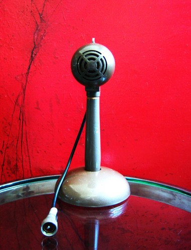 Microfono arpa vintage anni