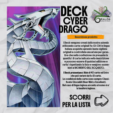 Yugioh! Mazzo Deck CYBER DRAGO