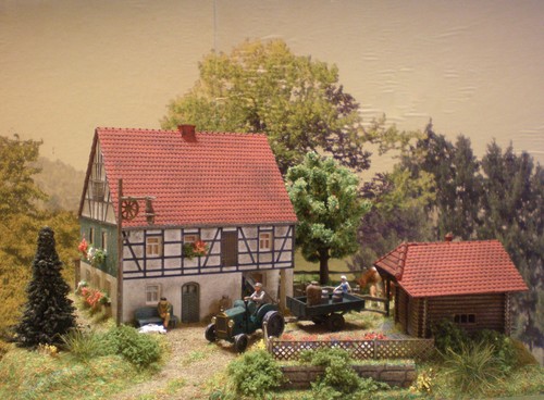 Diorama 87 fattoria - diorama, ho