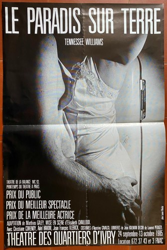 Affiche teatro des quartiers - affiche,