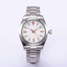 PARNIS Vetro Zaffiro 40mm Uomo