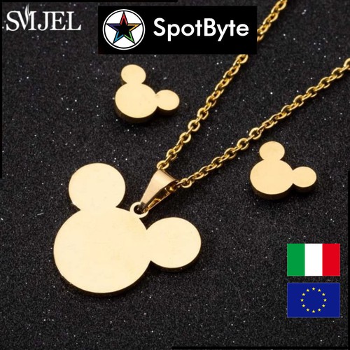 Set collana donna orecchini - set,