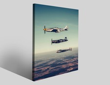 Stampe aviazione Mustang P-51