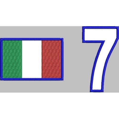 Patch bandiera italia - [patch],