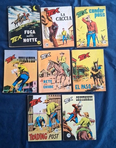 Lotto fumetti tex prima - 8,