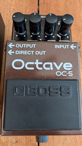 Boss octave pedal like - octave,