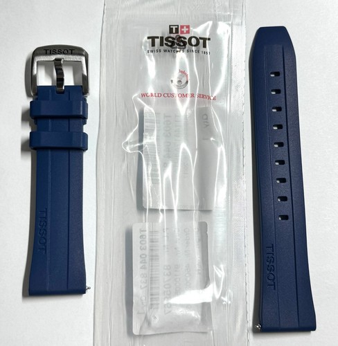 Cinturino orologio gomma blu