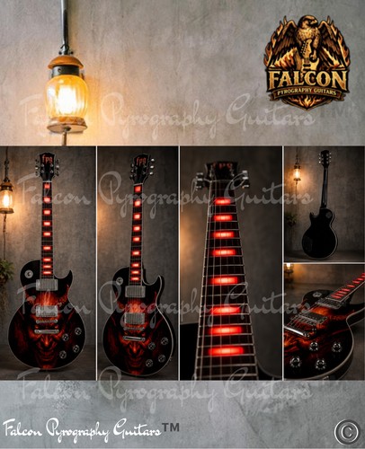 Chitarra elettrica fatta - , a