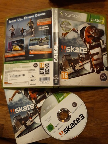 Skate complet xbox - skate,