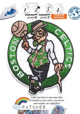 Patch Boston Celtics basket toppa termoadesiva ricamata pallacanestro iron NBA