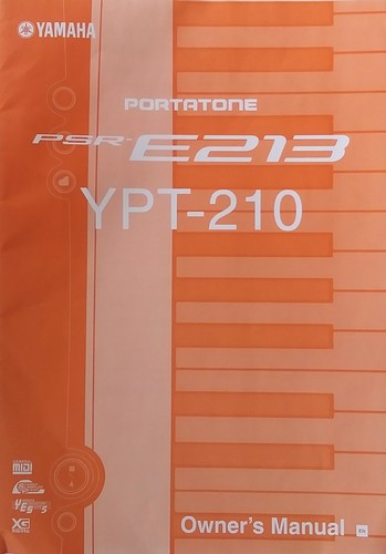 Yamaha psr e213 - yamaha, ypt-210
