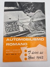 Automobilismo Romano n. 1 Gennaio 1962 Parchimetri in via Cristoforo Colombo