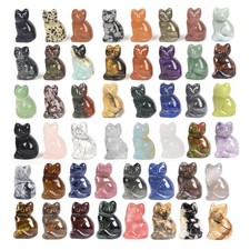 Statua pietra preziosa gatto