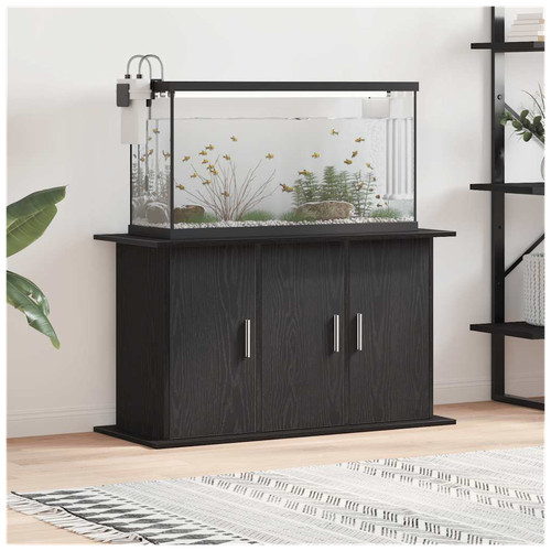 Supporto per acquario rovere