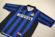Nike Inter Milan Maglia Jersey Maglia Maillot Italia Milan Pirelli 98-99 Vinta